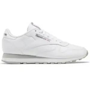 Comparateur de prix : Reebok Mixte Classic Leather Sneaker, Ftwwht/Pugry3/Purgry, 41 EU