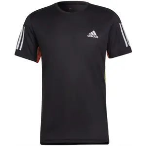 adidas Own The Run T-Shirt T-shirt Femmes - Noir , Rouge, Taille XS pas cher