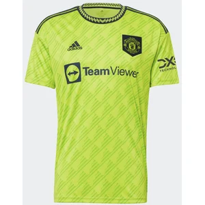 adidas Maillot Third Manchester United 2022/23 jaune L pas cher
