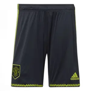 adidas Manchester United Short Third 2022/23 bleu XS pas cher