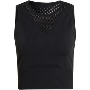 Comparateur de prix : adidas Aeroknit Crop Débardeur Tank Top Femmes - Noir, Taille XL