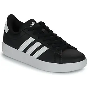 Baskets grand court confortable adidas Cloudfoam Noir 40 GW9196 pas cher