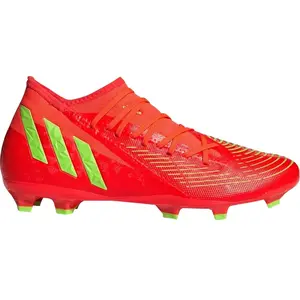 adidas Predator Edge.3 FG rouge 44 2/3 pas cher