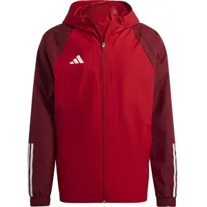 Veste imperméable adidas Tiro 23 Competition Rouge L HE5653 pas cher