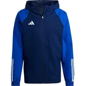 adidas Veste Tiro 23 Competition All-Weather bleu XS pas cher