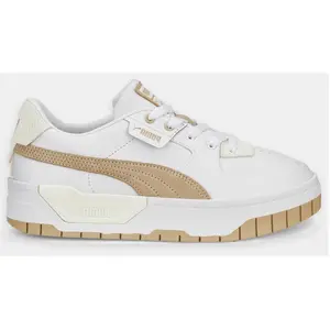 Puma - Baskets en Cuir Cali Dream blanc/beige T.36 pas cher