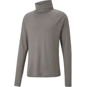 Puma Cloudspun High Neck Longsleeve Haut Manches Longues Hommes - Gris... pas cher