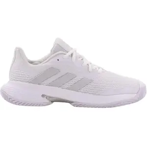 Chaussures de tennis multicourt femme - Courtjam Control blanc - ADIDAS pas cher