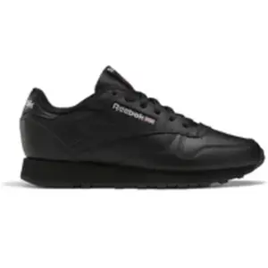 Reebok Classic Leather Womens, Cblack/cblack/pugry5 EU38 1/2 UK5+ US8 8