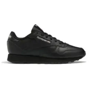 Reebok Classic Leather Womens, Cblack/cblack/pugry5 EU37 1/2 UK4+ US7 7