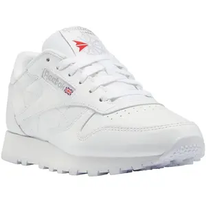 Comparateur de prix : Reebok Femme Classic Leather Sneaker, White/White/Silver Metallic, 38 EU