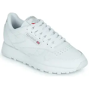 Reebok Homme Classic Leather Sneaker, FTWWHT/Bon/SLEMET, 43 EU