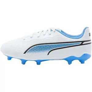 Puma King CH FG/AG blanc 37,5 pas cher