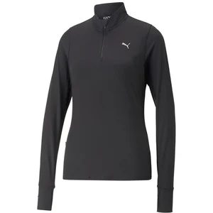 Puma Run Favorite 1/4 Zip Top De Course Femmes - Noir, Taille 42 pas cher