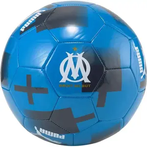Puma Ballon OM Pré-Match T.5 Bleu bleu T5 pas cher