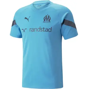 Puma Maillot Entraînement OM Bleu bleu L pas cher