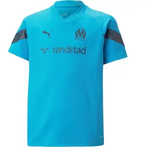 Puma Maillot Entraînement OM Bleu Junior bleu 9-10 ans pas cher