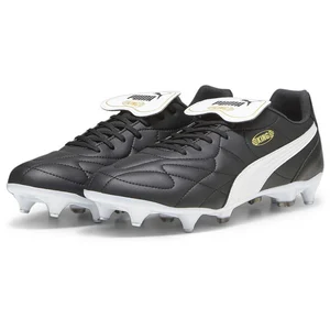 PUMA Unisex King Top Mxsg Chaussures de football, Puma Black Puma White Puma Gold, 42.5 EU pas cher
