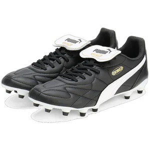 Comparateur de prix : PUMA Unisex King Top Fg/Ag Chaussures de football, Puma Black Puma White Puma Gold, 42.5 EU