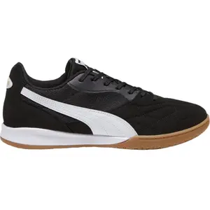 PUMA Unisex King Top It Chaussures de football, Puma Black Puma White Puma Gold, 40 EU