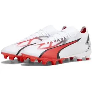 Puma Chaussures Ultra Match Fg/Ag - 107347-01 Blanc - 44 pas cher
