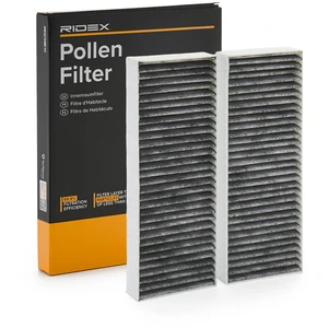 RIDEX Filtre d'habitacle 424I0672 Filtre à charbon actif Hauteur: 25 Largeur: 100 Longueur: 264 pas cher