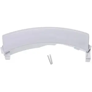 Poignée compatible avec Bosch Logixx 8 WAS32742NL, WAS32743NL, WAS32762FG machine à laver - Vhbw
