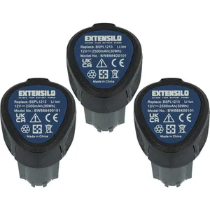 Vhbw EXTENSILO 3x Batteries compatible avec Hendi couteau à kebab (25... pas cher