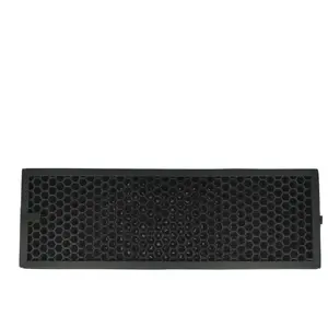 vhbw Filtre à charbon actif compatible avec Braun Scan & Clean BFD104BE, Scan & Clean BFD104BE2 purificateur d'air - Filtre à air noirVendu paramazon