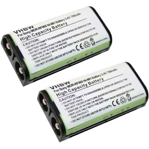 Comparateur de prix : Vhbw - 2x Batteries remplacement pour Sony BP-HP550-11 pour casque aud...