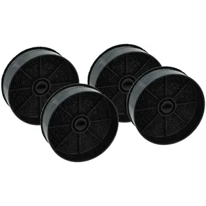 Comparateur de prix : vhbw 4x Filtres à charbon actif compatible avec AEG DPB3931S, DGB1522S...