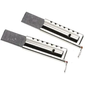 VHBW 2x Balais de charbon pour moteur 5 x 12,5 x 32mm compatible avec Beko 6214476100, 6214483000, 6214483100, 6214486000 machine à laver, sèche-linge pas cher