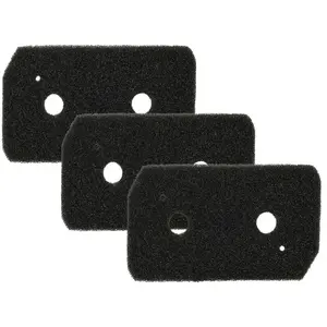 vhbw 3x Filtres en mousse compatible avec Bosch SelfCleaning Condenser WTW845W0/04, WTW845W0ES/03 sèche-linge - Set de filtres de rechange pas cher
