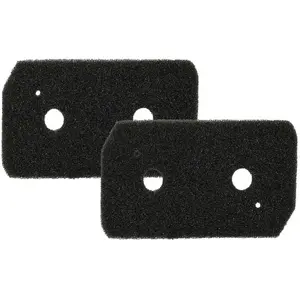 vhbw 2x Filtres en mousse compatible avec Bosch WTY877W0/01, WTY877W8IT/01, WTYH67I9SN/03 sèche-linge - Set de filtres de rechange