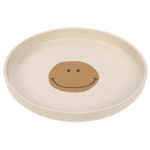 LÄSSIG Assiette enfant Happy Rascals PP Smile pas cher
