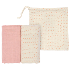 LÄSSIG Langes enfant M rose 60x60 cm lot de 2Vendu paramazon