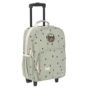 Comparateur de prix : Valise à roulettes enfant Lässig Happy Prints - olive clair - TU