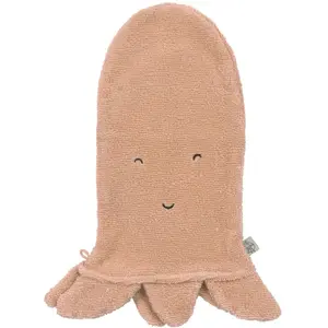 Gant de toilette et de jeu GOTS Octopus ROSE LässigVendu paramazon
