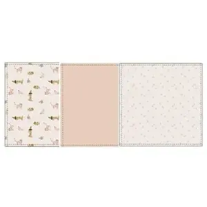 LÄSSIG Langes bébé L Little Mateys Spicy orange 85x85 cm lot de 3Vendu paramazon
