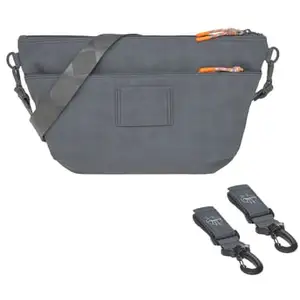 LÄSSIG Organisateur de poussette Bum Bag anthracite pas cher