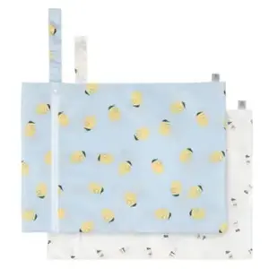 LÄSSIG Sac pour couches/linge sale Happy Fruits Lemon lot de 2Vendu paramazon
