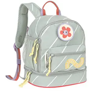 Mini Sac à dos bébé Happy Trails Fleur (24,5x27 cm)