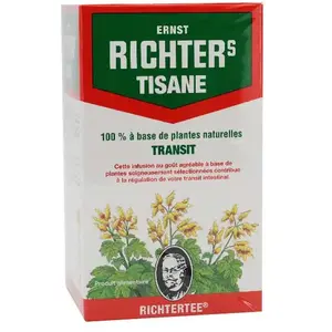 Comparateur de prix : RICHTER'S Tisane transit sachets filtres x 20