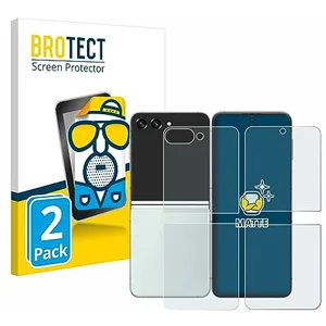 Comparateur de prix : Protection Ecran BROTECT pour Samsung Galaxy Z Flip 5 (Avant+Arrière) ...