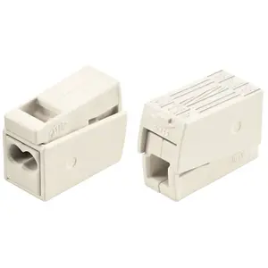 Comparateur de prix : Wago Borne pour luminaires WAGO 224-112 flexible: 0.5-2.5 mm² rigide: ...