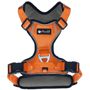 Harnais Petlando Outdoor, orange taille S : 46-56cm tour de poitrine chien pas cher