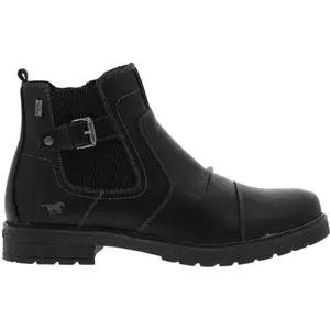 Mustang Herren Tex-Stiefel Schwarz pas cher