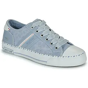 Mustang Dames Faible Sneaker Low Top 26M0152003 bleu pas cher