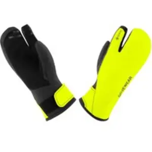 Comparateur de prix : Gants longs GOREWEAR Trigger Insulated GORE-TEX jaune noir - S