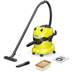 Comparateur de prix : Karcher Kärcher Aspirateur à eau et à sec Kärcher WD 4 V-20/5/22 1000 W 20 L